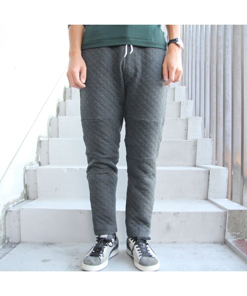 LAMOND.(ラモンド)の「LAMOND(ラモンド) 3D キルトスウェットパンツ(その他パンツ・メンズ・その他)」の2枚目の写真