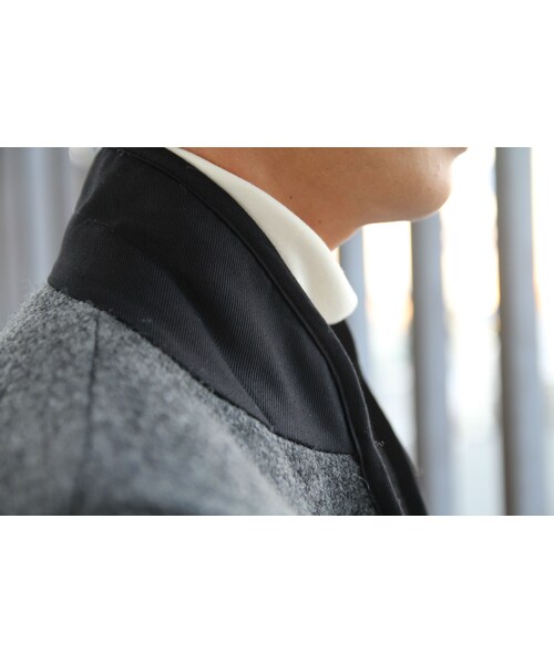 LAMOND.(ラモンド)の「LAMOND(ラモンド)ニットチェスターコート(チェスターコート・メンズ・その他)」の4枚目の写真