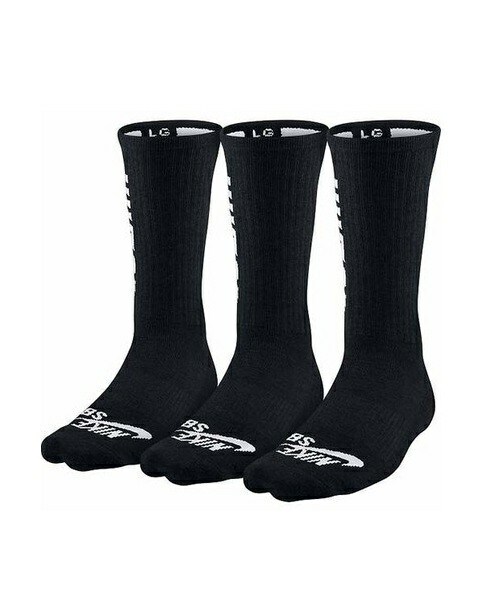 NIKE SB(ナイキエスビー)の「メンズ ナイキ ソックス 3足1セット NIKE SB 3PPK CREW SOCKS SX4919(ソックス/靴下・メンズ・ブラック/チャコールグレー/ダークグレー/ブラウン・27cm)」の10枚目の写真
