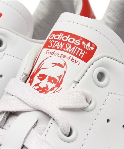 adidas（アディダス）の「ユニセックス アディダス スタンスミス グリーン レッド adidas STAN SMITH B24364 B25363（スニーカー・メンズ・グリーン/レッド・23cm/23.5cm/24cm/24.5cm/26cm/26.5cm/27cm/27.5cm/28cm/28.5cm/29cm）」の7枚目の写真