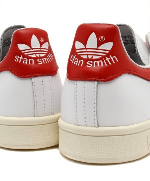 adidas（アディダス）の「ユニセックス アディダス スタンスミス グリーン レッド adidas STAN SMITH B24364 B25363（スニーカー・メンズ・グリーン/レッド・23cm/23.5cm/24cm/24.5cm/26cm/26.5cm/27cm/27.5cm/28cm/28.5cm/29cm）」の9枚目の写真