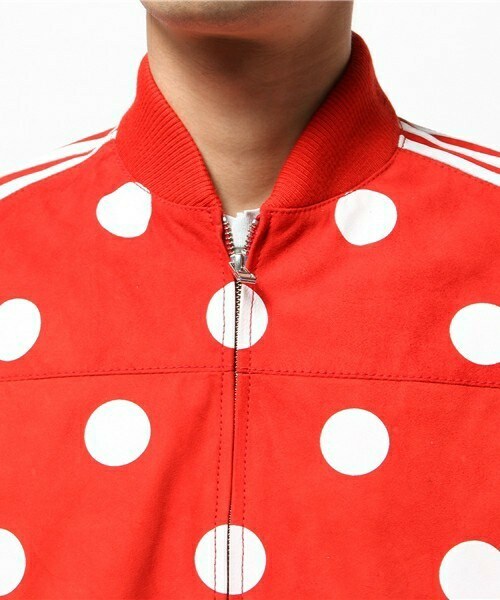 adidas レッドレザージャケット Sサイズ アディダス adidas レッドレザージャケット Sサイズ アディダス adidas レッド