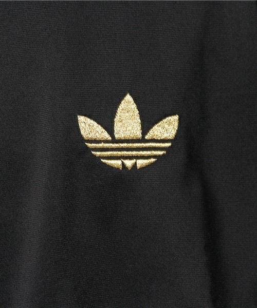 adidas(アディダス)の「メンズ アディダス 黒金 ジャージ adidas FOIL TRACK TOP(ジャージ・メンズ・ブラック・SMALL/MEDIUM/LARGE/X-LARGE)」の10枚目の写真