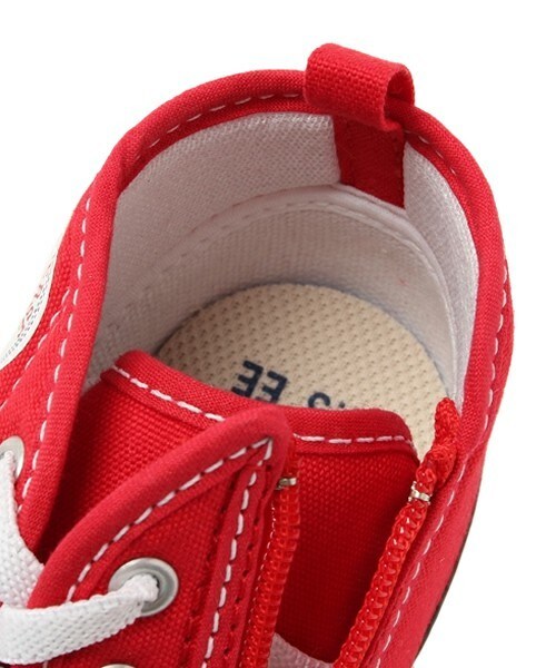 CONVERSE（コンバース）の「ベビー キッズ コンバース オールスター CONVERSE BABY ALL STAR RZ（スニーカー・キッズ・オフホワイト/ブラック/レッド・12cm/13.5㎝/14cm/14.5㎝/15cm/12.5cm/13cm）」の9枚目の写真