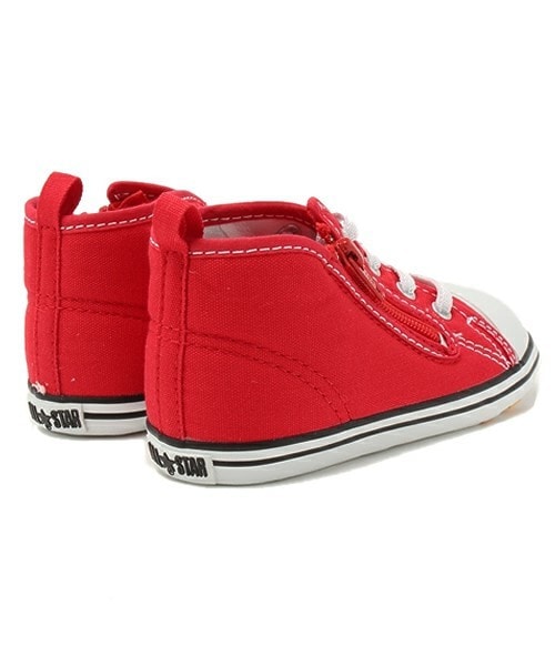 CONVERSE（コンバース）の「ベビー キッズ コンバース オールスター CONVERSE BABY ALL STAR RZ（スニーカー・キッズ・オフホワイト/ブラック/レッド・12cm/13.5㎝/14cm/14.5㎝/15cm/12.5cm/13cm）」の6枚目の写真