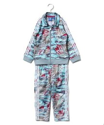 adidas セットアップ　Lサイズ　花柄 adidas アディダス オリジナルス ファームコラボ 花柄レア