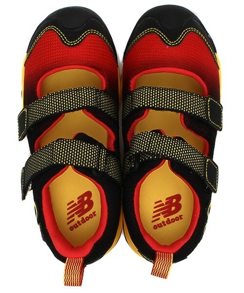 NEW BALANCE（ニューバランス）の「ベビー キッズ ニューバランス カラフルサンダル ベルクロ new balance KD555（ビーチサンダル・キッズ・グリーン/ピンク/レッド・14cm/15cm/16cm/17cm/18cm）」の11枚目の写真