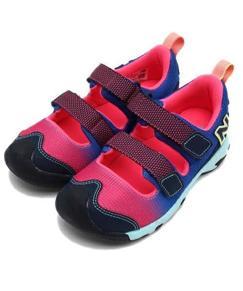 NEW BALANCE（ニューバランス）の「ベビー キッズ ニューバランス カラフルサンダル ベルクロ new balance KD555（ビーチサンダル・キッズ・グリーン/ピンク/レッド・14cm/15cm/16cm/17cm/18cm）」の15枚目の写真