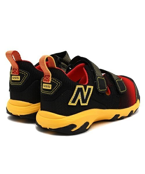 NEW BALANCE（ニューバランス）の「ベビー キッズ ニューバランス カラフルサンダル ベルクロ new balance KD555（ビーチサンダル・キッズ・グリーン/ピンク/レッド・14cm/15cm/16cm/17cm/18cm）」の6枚目の写真