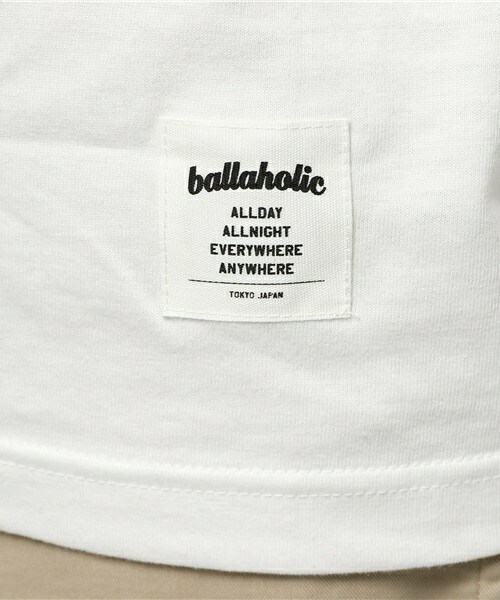 styles（スタイルス）の「ボーラホリック ロゴTシャツ