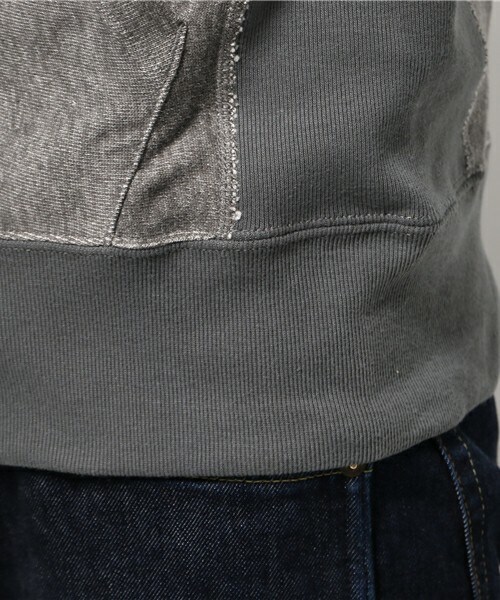 Champion（チャンピオン）の「メンズ チャンピオン リバースウィーブ パーカー CHAMPION C3-F101（パーカー・メンズ・ホワイト/グレー/チャコールグレー/ライトグリーン・MEDIUM/LARGE/X-LARGE）」の12枚目の写真