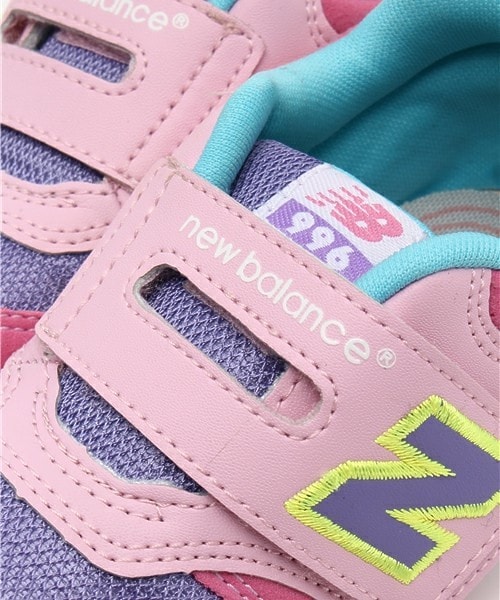 NEW BALANCE（ニューバランス）の「ベビー キッズ ニューバランス カラフル new balance FS996（スニーカー・キッズ・ホワイト/ネイビー/ピンク/レッド・12cm/13cm/14cm/15cm/16cm）」の9枚目の写真
