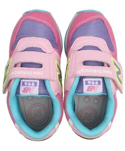 NEW BALANCE（ニューバランス）の「ベビー キッズ ニューバランス カラフル new balance FS996（スニーカー・キッズ・ホワイト/ネイビー/ピンク/レッド・12cm/13cm/14cm/15cm/16cm）」の12枚目の写真