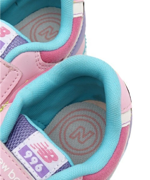 NEW BALANCE（ニューバランス）の「ベビー キッズ ニューバランス カラフル new balance FS996（スニーカー・キッズ・ホワイト/ネイビー/ピンク/レッド・12cm/13cm/14cm/15cm/16cm）」の10枚目の写真