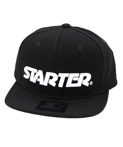 STARTER（スターター）の「ユニセックス スターター リネア ロゴ ツイルキャップ STARTER TWILL LINEAR SB CAP 100-191003（キャップ・レディース・ブラック/グレー/ブルー/ネイビー/レッド/A/B・ONE SIZE）」の2枚目の写真