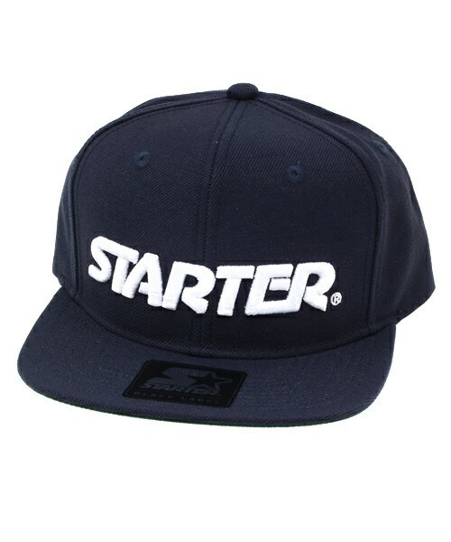 STARTER（スターター）の「ユニセックス スターター リネア ロゴ ツイルキャップ STARTER TWILL LINEAR SB CAP 100-191003（キャップ・レディース・ブラック/グレー/ブルー/ネイビー/レッド/A/B・ONE SIZE）」の4枚目の写真