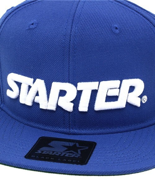 STARTER（スターター）の「ユニセックス スターター リネア ロゴ ツイルキャップ STARTER TWILL LINEAR SB CAP 100-191003（キャップ・レディース・ブラック/グレー/ブルー/ネイビー/レッド/A/B・ONE SIZE）」の11枚目の写真