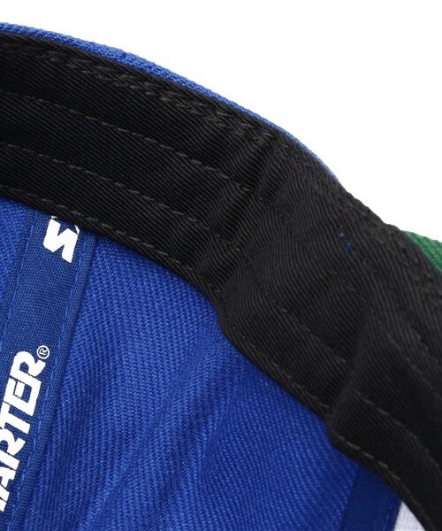 STARTER（スターター）の「ユニセックス スターター リネア ロゴ ツイルキャップ STARTER TWILL LINEAR SB CAP 100-191003（キャップ・レディース・ブラック/グレー/ブルー/ネイビー/レッド/A/B・ONE SIZE）」の14枚目の写真