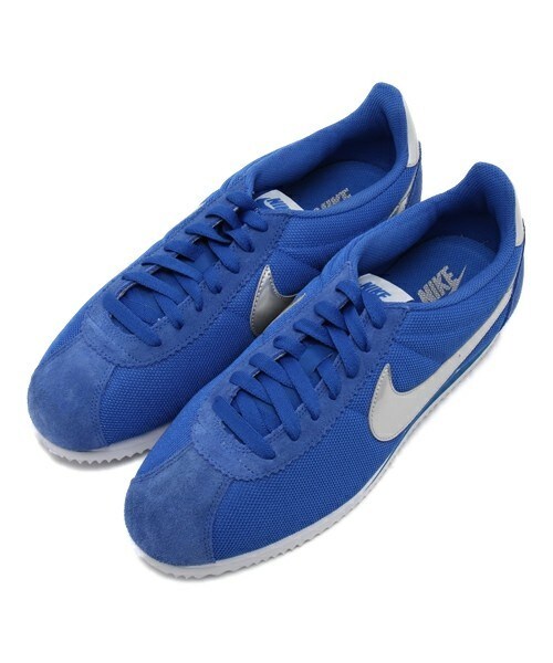 NIKE（ナイキ）の「ユニセックス ナイキ クラシックコルテッツ ナイロン NIKE CLASSIC CORTEZ NYLON 532487（スニーカー・メンズ・ホワイト/ブルー・24cm/24.5cm/26.5cm/27cm/27.5cm/28cm/28.5cm）」の3枚目の写真