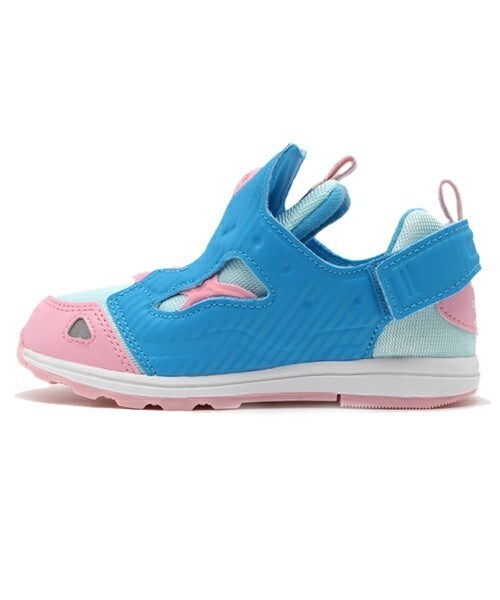 Reebok（リーボック）の「ベビー キッズ リーボック バーサポンプフューリー Reebok VERSA PUMP FURY V62993 V62996（スニーカー・キッズ・インディゴブルー/ライトブルー/ピンク・13cm/14cm/15cm/16cm）」の2枚目の写真