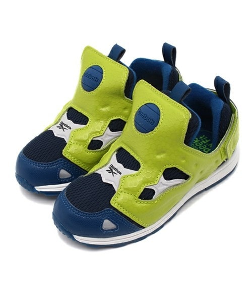 Reebok（リーボック）の「ベビー キッズ リーボック バーサポンプフューリー Reebok VERSA PUMP FURY V62993 V62996（スニーカー・キッズ・インディゴブルー/ライトブルー/ピンク・13cm/14cm/15cm/16cm）」の4枚目の写真