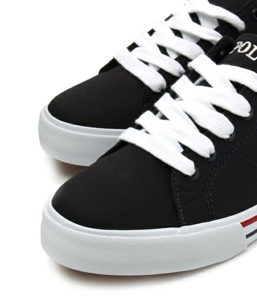 POLO RALPH LAUREN（ポロ ラルフ ローレン）の「ジュニア ウィメンズ ポロ ラルフローレン スカラー POLO SCHOLAR Jr 991802 991803（スニーカー・レディース・ホワイト/ネイビー・23cm/23.5cm/24cm/24.5cm/25cm）」の6枚目の写真