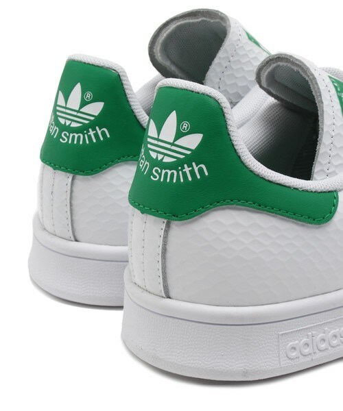 adidas Originals（アディダスオリジナルス）の「ウィメンズ アディダス スタンスミス STAN SMITH W B35442 B35443（スニーカー・レディース・ホワイト/グリーン・22cm/22.5cm/23cm/23.5cm/24cm/24.5cm/25cm）」の9枚目の写真