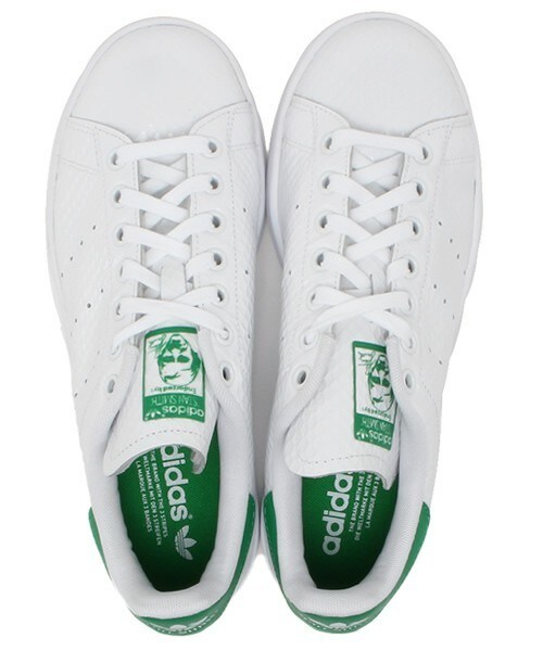 adidas Originals（アディダスオリジナルス）の「ウィメンズ アディダス スタンスミス STAN SMITH W B35442 B35443（スニーカー・レディース・ホワイト/グリーン・22cm/22.5cm/23cm/23.5cm/24cm/24.5cm/25cm）」の10枚目の写真