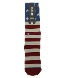 STANCE スタンス　野球　ソックス Lサイズ　アメリカ　国旗　靴下　USA MLB公認ソックス】STANCE スタンス 野球 ソックス 1足入り