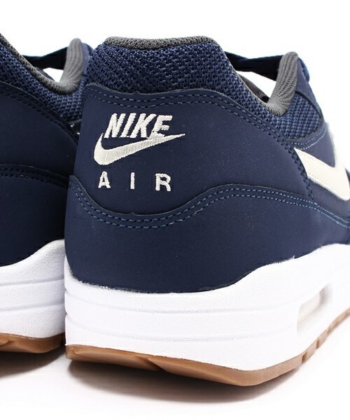 NIKE(ナイキ)の「メンズ ナイキ エアマックス NIKE AIR MAX 1 ESST 537383(スニーカー・メンズ・ホワイト/グレー/ネイビー・26.5cm/27cm/27.5cm/28cm/28.5cm/29cm)」の10枚目の写真