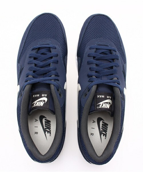 NIKE(ナイキ)の「メンズ ナイキ エアマックス NIKE AIR MAX 1 ESST 537383(スニーカー・メンズ・ホワイト/グレー/ネイビー・26.5cm/27cm/27.5cm/28cm/28.5cm/29cm)」の11枚目の写真