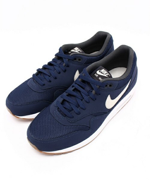 NIKE(ナイキ)の「メンズ ナイキ エアマックス NIKE AIR MAX 1 ESST 537383(スニーカー・メンズ・ホワイト/グレー/ネイビー・26.5cm/27cm/27.5cm/28cm/28.5cm/29cm)」の4枚目の写真