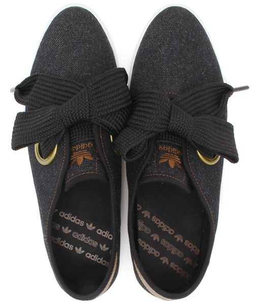 adidas Originals（アディダスオリジナルス）の「ウィメンズ アディダス リレース デニム adidas RELACE LOW DENIM AC S74554（スニーカー・レディース・ブラック・23cm/23.5cm/24cm/24.5cm/25cm）」の9枚目の写真