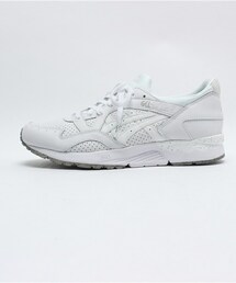 ASICS | ユニセックス アシックスタイガー ゲルライトファイブ オールホワイト ASICS TIGER GEL-LYTE V TQ5X4L-0101(スニーカー)