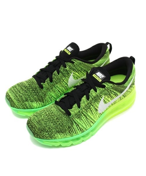 NIKE（ナイキ）の「メンズ ナイキ フライニットマックス NIKE FLYKNIT MAX 620469-007（スニーカー・メンズ・グリーン・26.5cm/27cm/27.5cm/28cm/28.5cm/29cm）」の2枚目の写真
