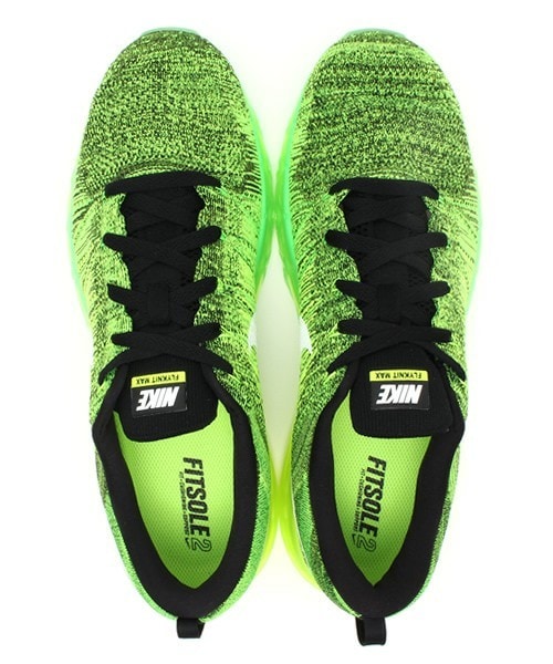NIKE（ナイキ）の「メンズ ナイキ フライニットマックス NIKE FLYKNIT MAX 620469-007（スニーカー・メンズ・グリーン・26.5cm/27cm/27.5cm/28cm/28.5cm/29cm）」の10枚目の写真