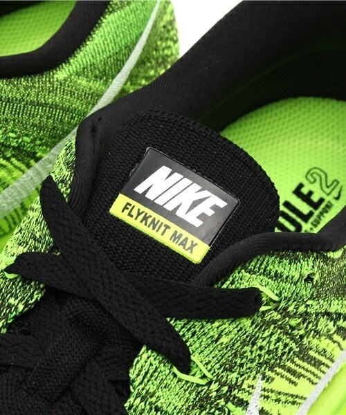 NIKE（ナイキ）の「メンズ ナイキ フライニットマックス NIKE FLYKNIT MAX 620469-007（スニーカー・メンズ・グリーン・26.5cm/27cm/27.5cm/28cm/28.5cm/29cm）」の7枚目の写真