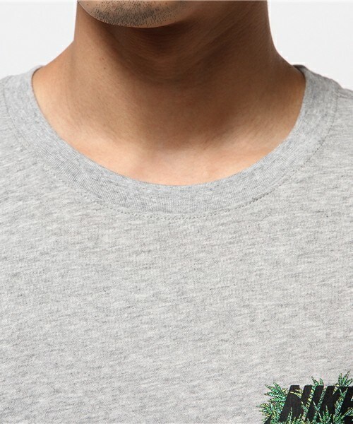 NIKE SB(ナイキエスビー)の「メンズ ナイキ ラクーン ファーン Tシャツ NIKE SB DRI-FIT RACCOON FERN TEE 683210(Tシャツ/カットソー・メンズ・ブラック/ダークグレー/バーガンディー・SMALL/MEDIUM/LARGE/X-LARGE)」の7枚目の写真
