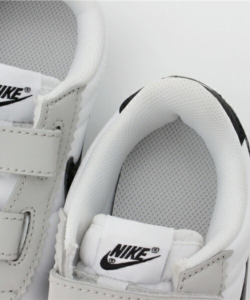 NIKE(ナイキ)の「ベビー キッズ ナイキ コルテッツ ナイロン NIKE CORTEZ NYLON TDV 749497-100(スニーカー・キッズ・ホワイト・13cm/14cm/15cm/16cm)」の7枚目の写真
