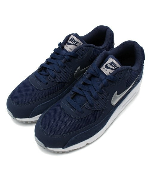 NIKE（ナイキ）の「メンズ ナイキ エアマックス ネイビー/シルバー