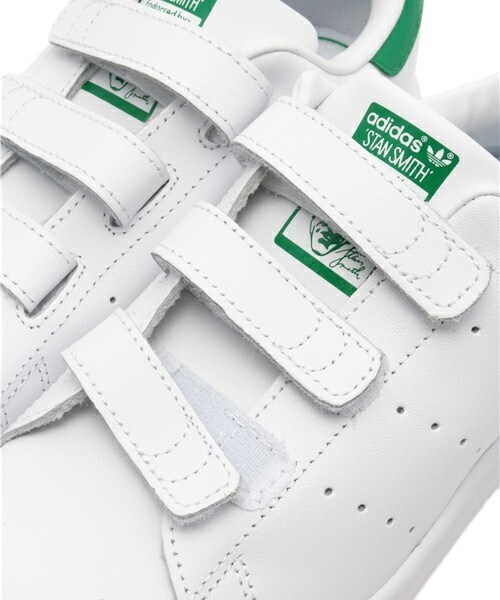 adidas Originals（アディダスオリジナルス）の「ベビー キッズ アディダス スタンスミス コンフォート ベルクロ adidas STAN SMITH CF C M20607（スニーカー・キッズ・ホワイト・17cm/18cm/19cm/20cm）」の6枚目の写真