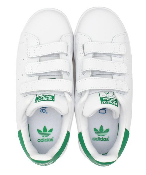 adidas Originals（アディダスオリジナルス）の「ベビー キッズ アディダス スタンスミス コンフォート ベルクロ adidas STAN SMITH CF C M20607（スニーカー・キッズ・ホワイト・17cm/18cm/19cm/20cm）」の10枚目の写真