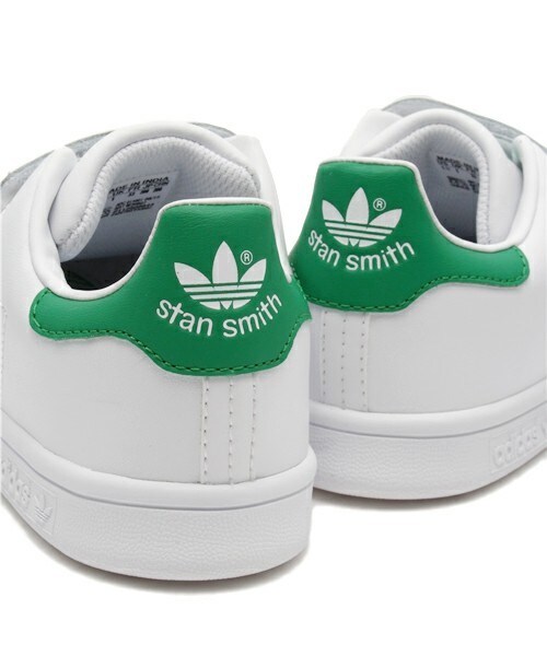 adidas Originals（アディダスオリジナルス）の「ベビー キッズ アディダス スタンスミス コンフォート ベルクロ adidas STAN SMITH CF C M20607（スニーカー・キッズ・ホワイト・17cm/18cm/19cm/20cm）」の9枚目の写真