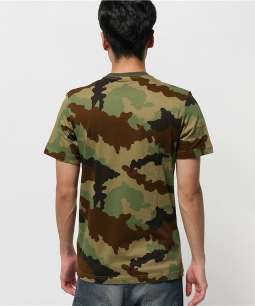 adidas Originals(アディダスオリジナルス)の「メンズ アディダス カモフラ トレフォイル Tシャツ adidas ORIGINAL TREFOIL TEE AB2484(Tシャツ/カットソー・メンズ・カモフラージュ・SMALL/MEDIUM/LARGE/X-LARGE)」の4枚目の写真