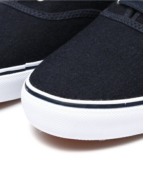 POLO RALPH LAUREN(ポロ ラルフ ローレン)の「レディース ジュニア ラルフローレン ウール スニーカー POLO CARVER WOOL Jr 998884/998885(スニーカー・レディース・グレー/ネイビー・23cm/24cm/25cm/26cm)」の6枚目の写真