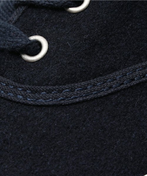 POLO RALPH LAUREN(ポロ ラルフ ローレン)の「レディース ジュニア ラルフローレン ウール スニーカー POLO CARVER WOOL Jr 998884/998885(スニーカー・レディース・グレー/ネイビー・23cm/24cm/25cm/26cm)」の12枚目の写真