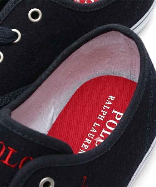 POLO RALPH LAUREN(ポロ ラルフ ローレン)の「レディース ジュニア ラルフローレン ウール スニーカー POLO CARVER WOOL Jr 998884/998885(スニーカー・レディース・グレー/ネイビー・23cm/24cm/25cm/26cm)」の9枚目の写真