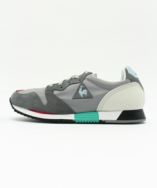 le coq sportif(ルコックスポルティフ)の「メンズ ルコック エウレカ ネイビー グレー le coq sportif EUREKA QMT-5100(スニーカー・メンズ・グレー/ネイビー・26cm/27cm/27.5cm/28cm/29cm)」の2枚目の写真