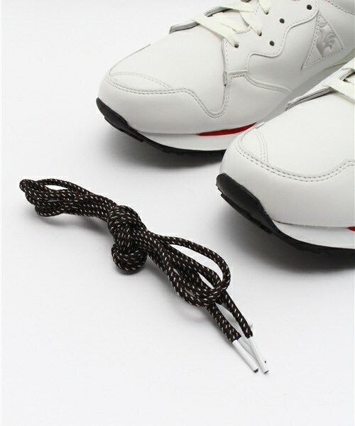 le coq sportif（ルコックスポルティフ）の「メンズ ルコック エウレカ ホワイト オールレザー le coq sportif EUREKA LE QMT-5300（スニーカー・メンズ・ホワイト/ブラック・26cm/27cm/27.5cm/28cm/29cm）」の15枚目の写真