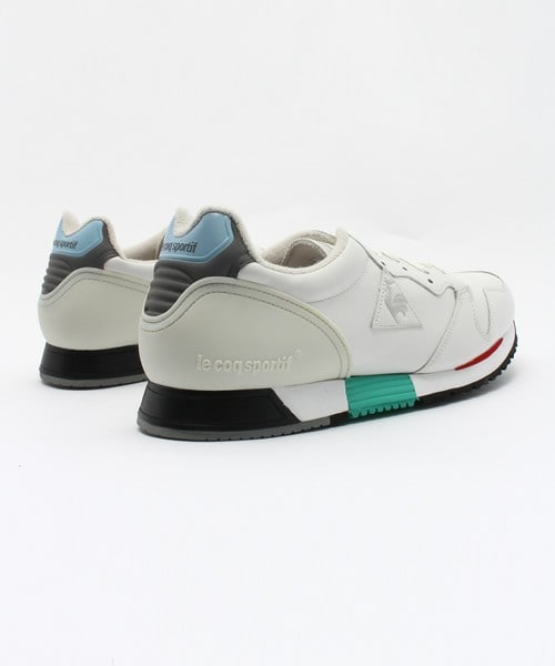 le coq sportif（ルコックスポルティフ）の「メンズ ルコック エウレカ ホワイト オールレザー le coq sportif EUREKA LE QMT-5300（スニーカー・メンズ・ホワイト/ブラック・26cm/27cm/27.5cm/28cm/29cm）」の8枚目の写真